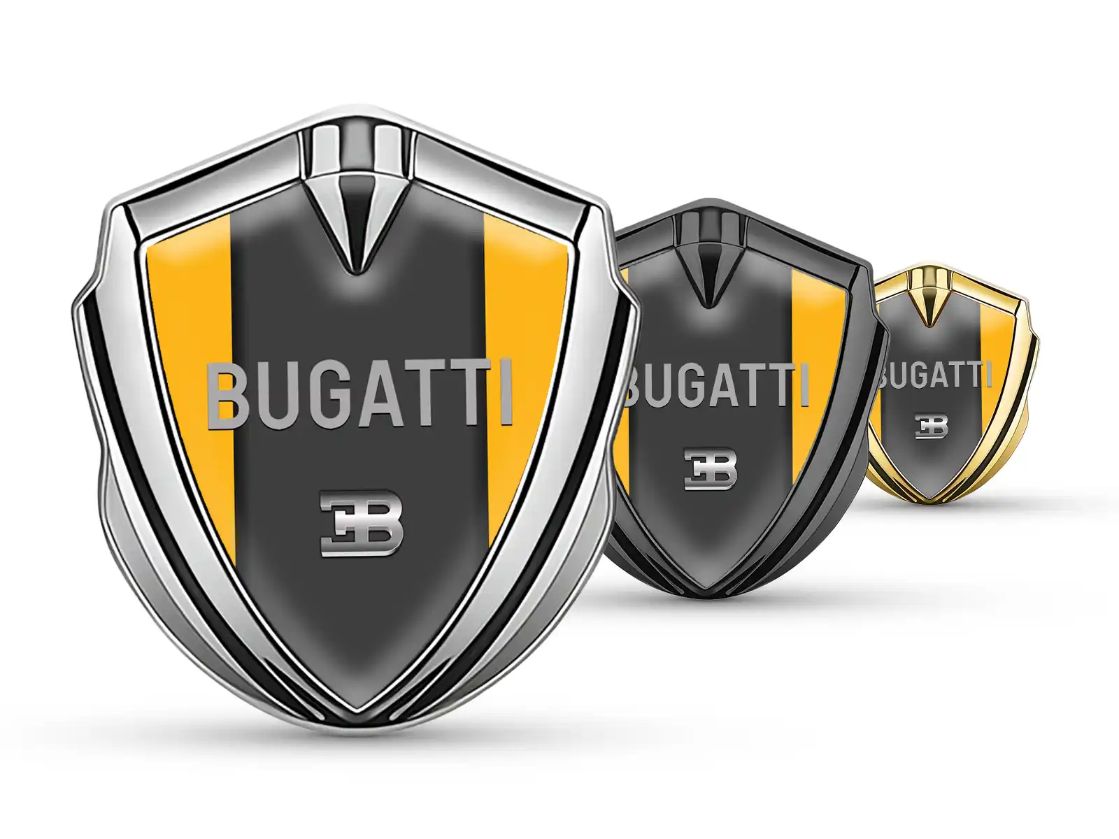 Bugatti Badge Autoadesivo Look Moderno Costruita
